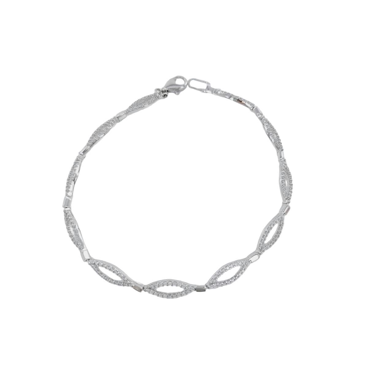PULSERA CIRCONITAS 18 CM