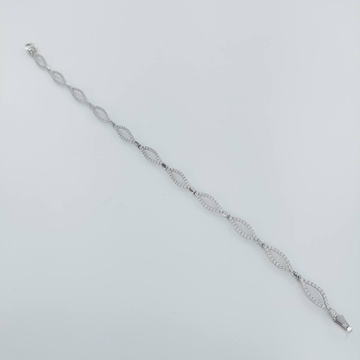 PULSERA CIRCONITAS 18 CM