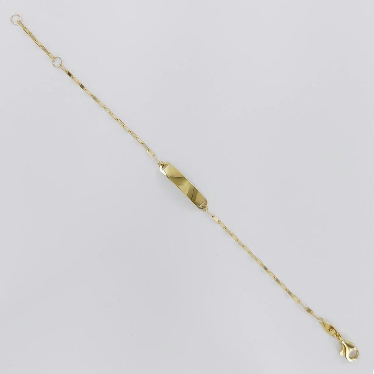 Pulsera con chapa