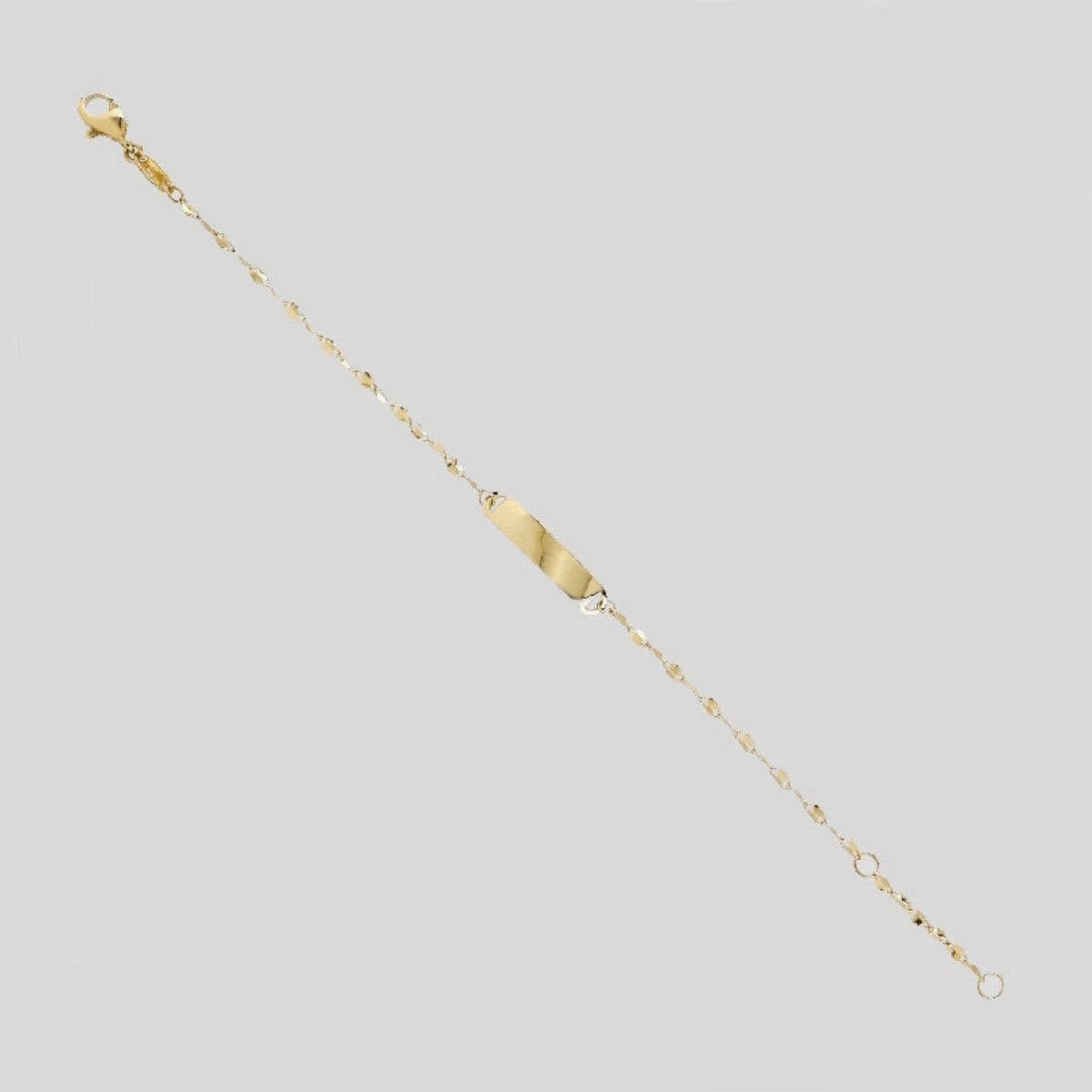 Pulsera con chapa