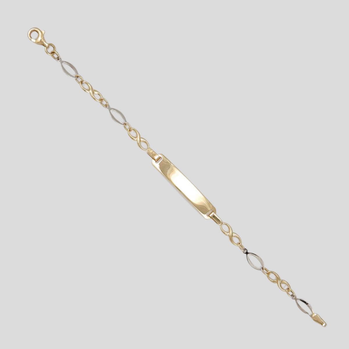 Pulsera con chapa