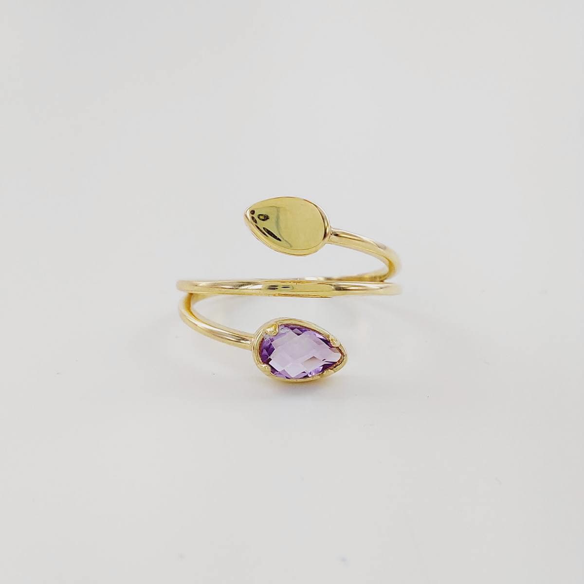 Anillo amatista