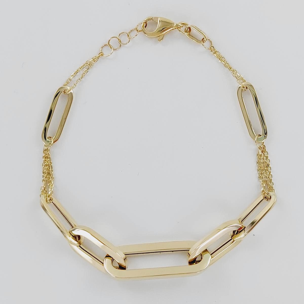 Pulsera eslabones y cadena