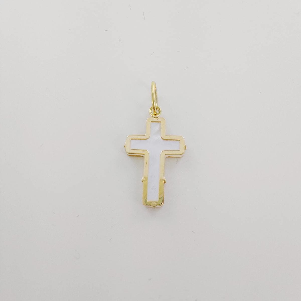 Cruz nácar 12x