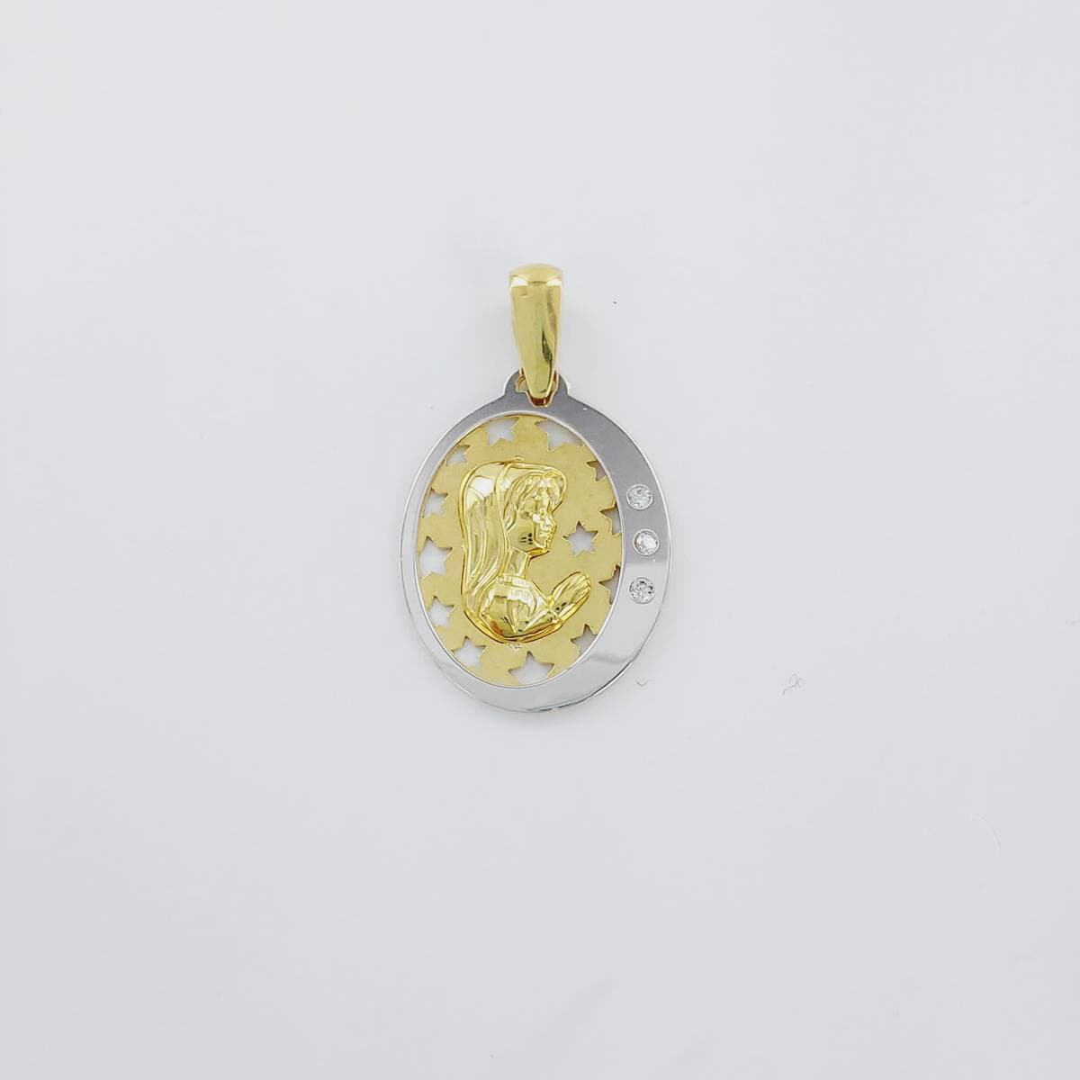VIRGEN NIÑA OVAL