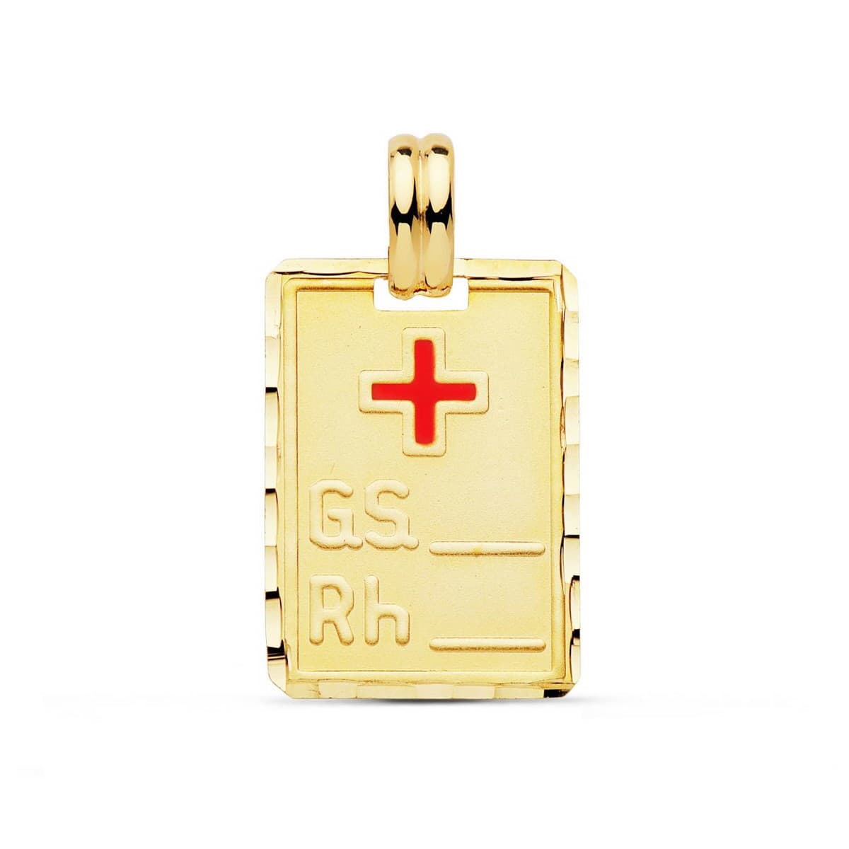Chapa placa rh 20x